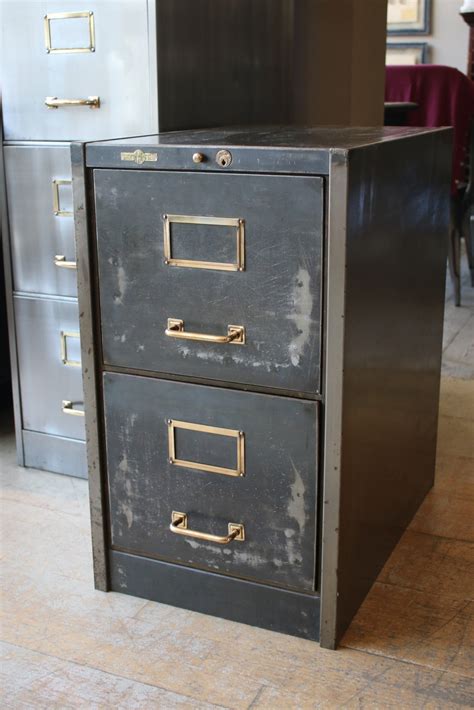 vintage metal filing cabinets